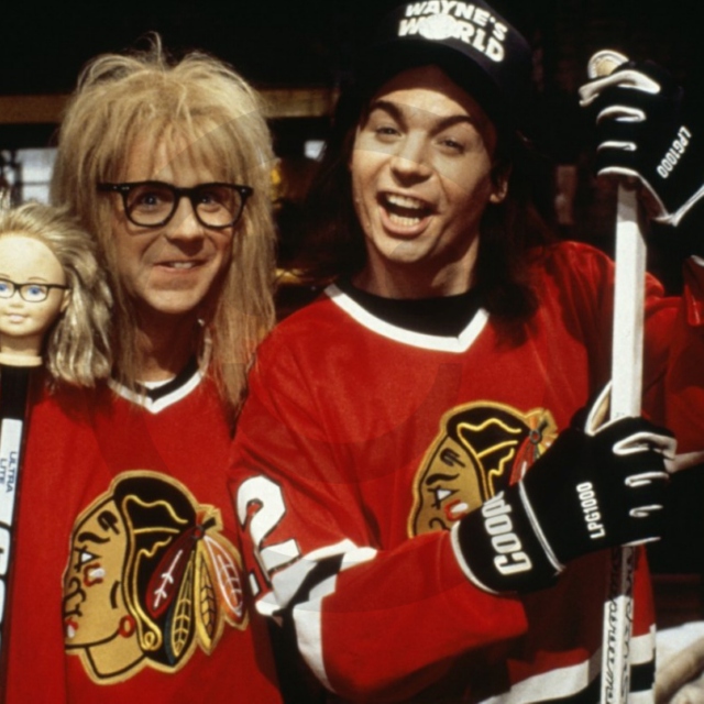 Party on, Wayne! Party on, Garth!