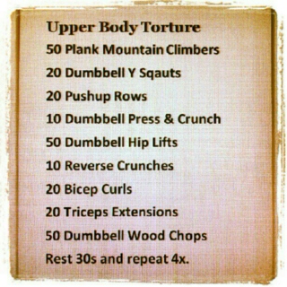 1000 Rep Upper Body Torture