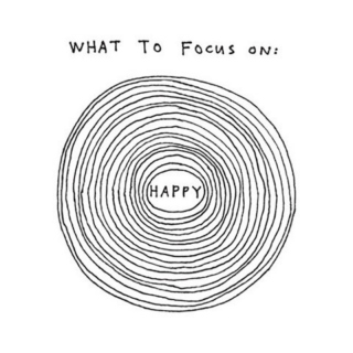 what to focus on: happy