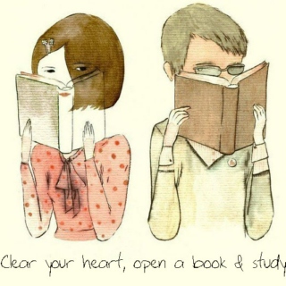 Clear Your Heart, Open A Book & Study