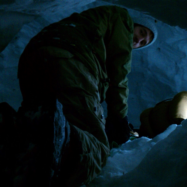 I slept inside of an igloo