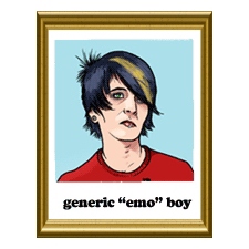 Your Scene Sucks: Generic "Emo" Boy