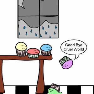 Aww Cupcake! Cheer up!! 
