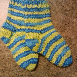 project: shauna's baby socks