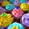 I'd love to have a cupcake on this rainy saturday.