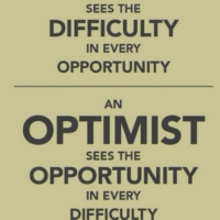 Optimist Not Pessimist