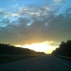 Driving at Sunrise