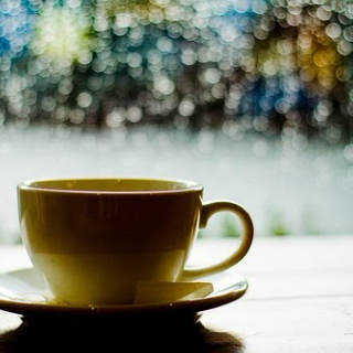 Rainy Monday at a Coffeehouse 