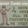 Hipster Santa