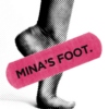 Mina's foot.