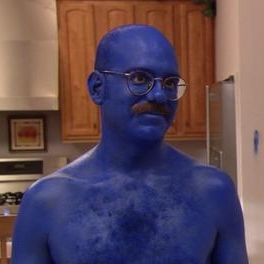 I'm afraid I just blue myself