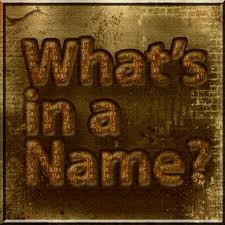 What's In The Name?