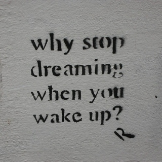 Why Stop Dreaming When You Wake Up ?
