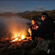 Chillin' around the campfire