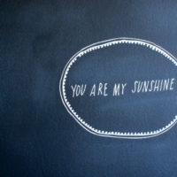 you are my sunshine. 