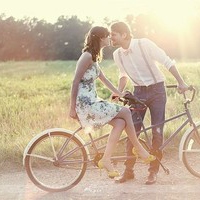 I just want to ride bikes with you.