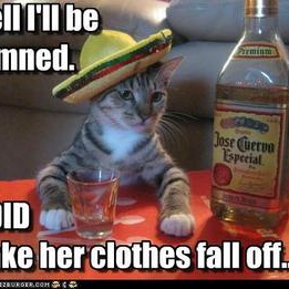 Tequila Makes Her Clothes Fall Off.