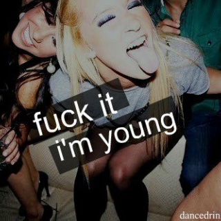 Fuck it, we are young ♪ ♫