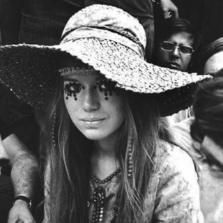 hippy girl.