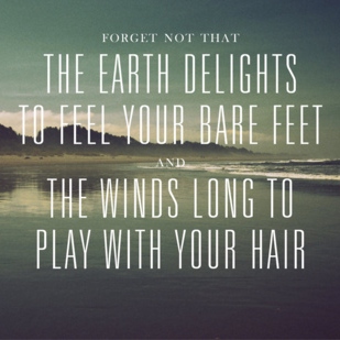 the wind longs to play with your hair