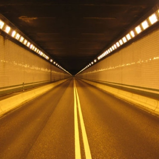 Drift Through The Orange Tunnel