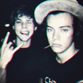 partying with harry and ashton