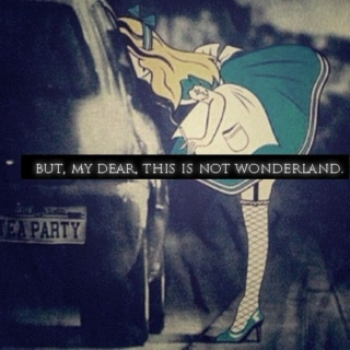 you're not in wonderland anymore