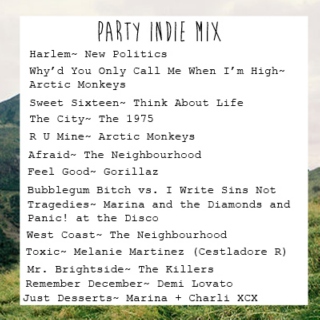 party indie mix