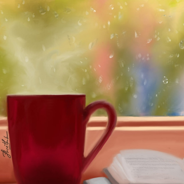 Rain, Coffee, Tunes.