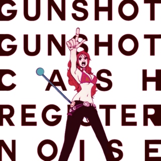 『Gunshot Gunshot Cash Register Noise』