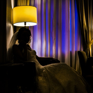 Noir Brides Leave Their Excitements Behind In Shadows Before The Wedding