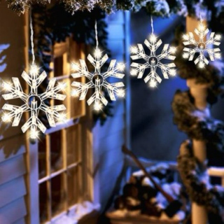 Snowflakes and Twinkle Lights