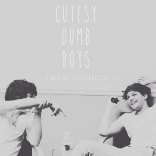 cutesy dumb boys (▰˘◡˘▰)
