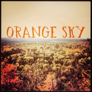 orange sky