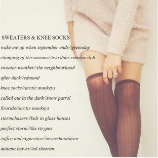 Sweaters & Knee Socks