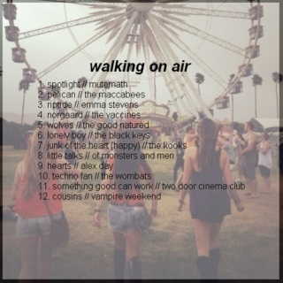walking on air