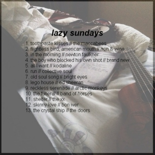 lazy sundays