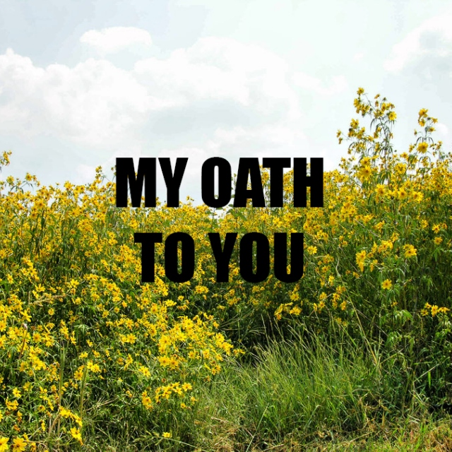 my oath to you