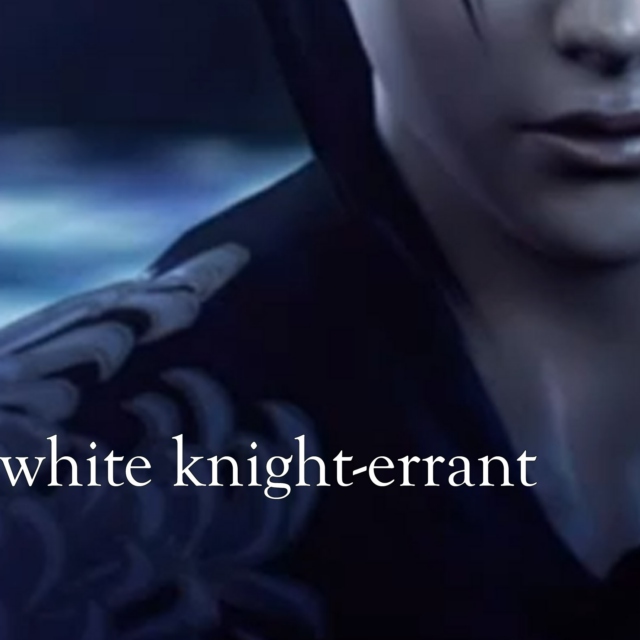white knight-errant