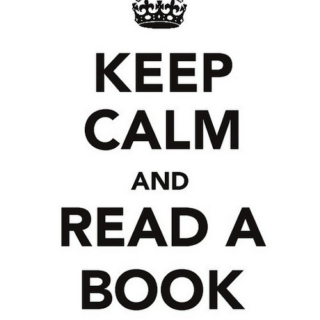 Keep calm and read a book...