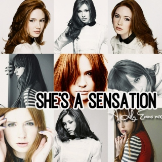She's a sensation 