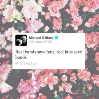 real bands save fans, real fans save bands 
