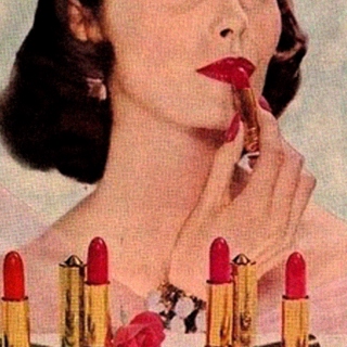 Bebop & Blood Red Lipstick