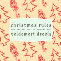 christmas rules, voldemort drools