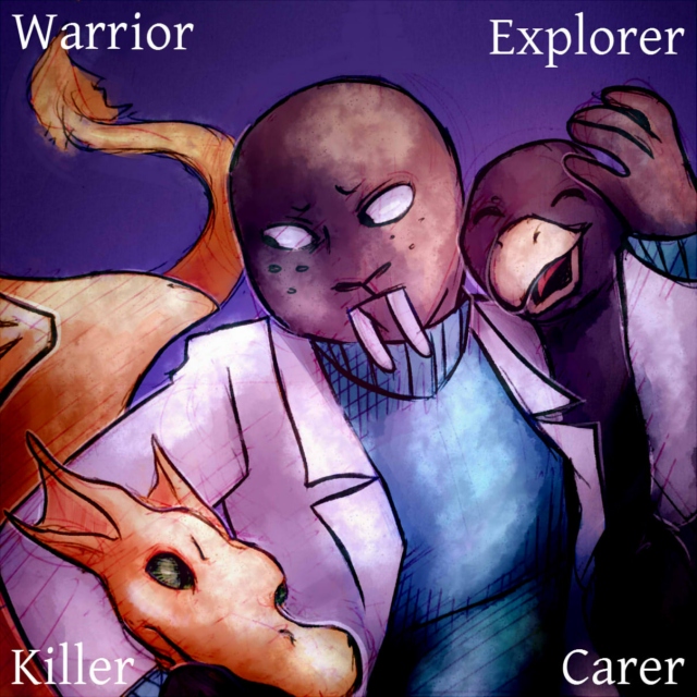 Warrior, Explorer, Killer, Carer