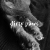 dirty paws.