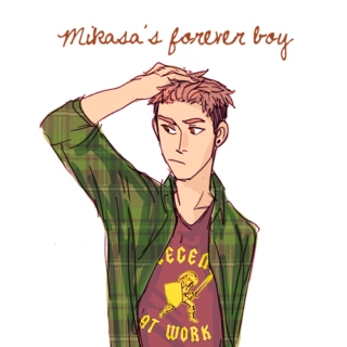 Mikasa's forever boy