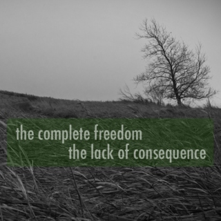 the complete freedom, the lack of consequence