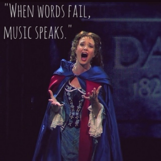 "When words fail, music speaks."
