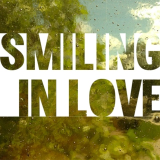 smiling in love